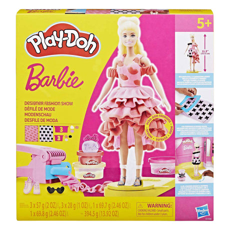 Play-doh barbie designer modeshow legesæt - modellervoks