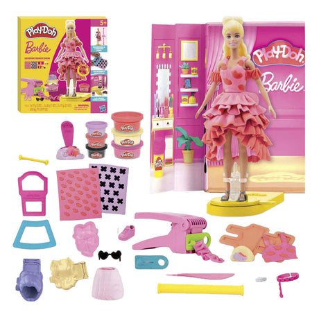 Play-doh barbie designer modeshow