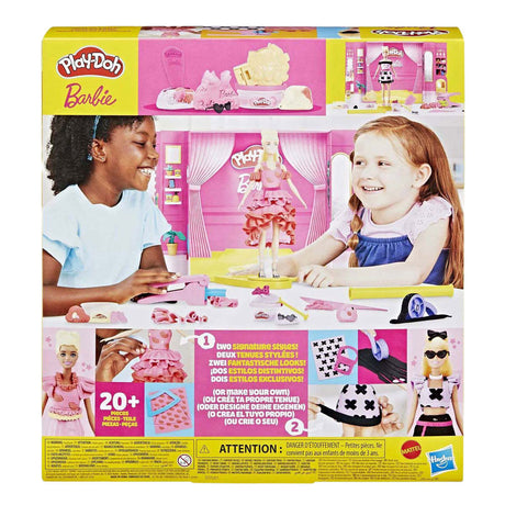 Play-doh barbie designer modeshow