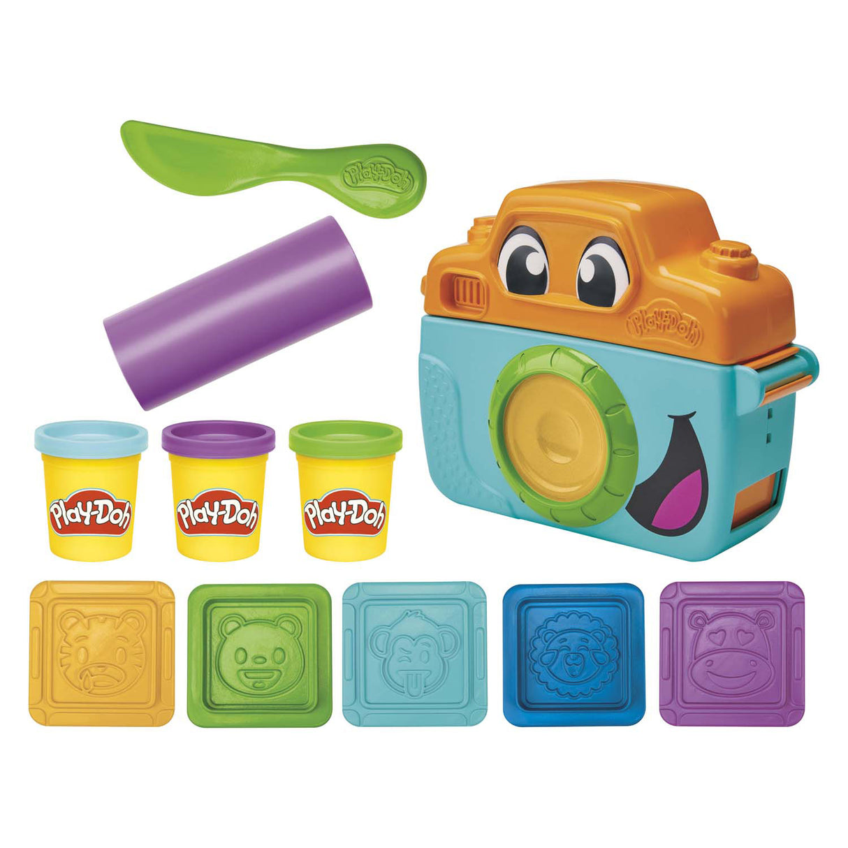 Play-doh fotostartsæt - 3 lerpotter