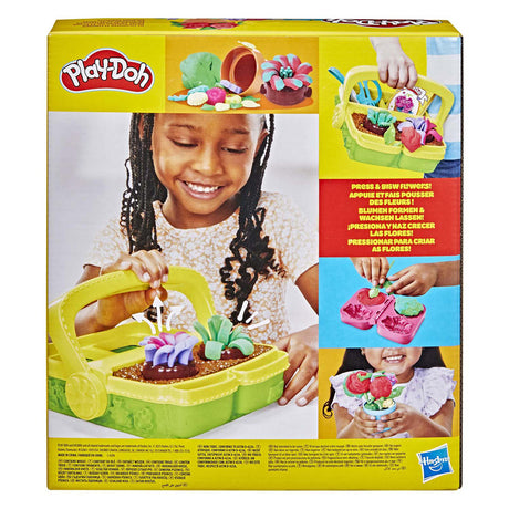 Play-doh blomstrende blomster legesæt - modellervoks - inklusive 5 potter