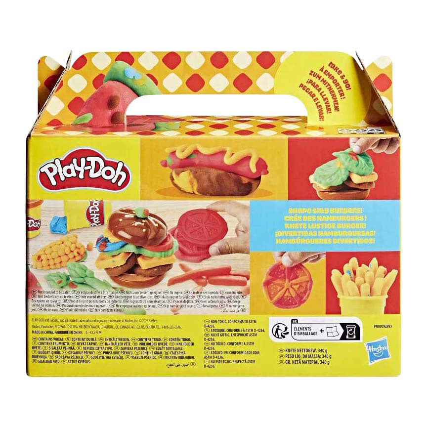 Play-doh grill sjov - 6 lerpotter