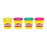 Play-doh livlige farver 4-pak ny | 4 stk