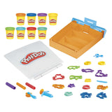 Play-doh fantasy dyreopbevaringssæt - 8 lerpotter