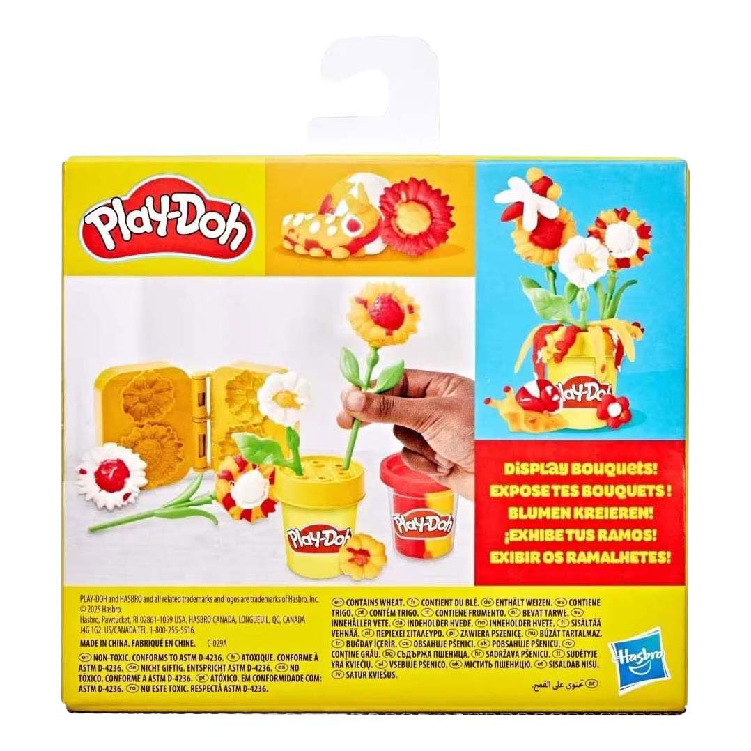 Play-doh lil blomster solsikker og tusindfryd - 2 lerpotter