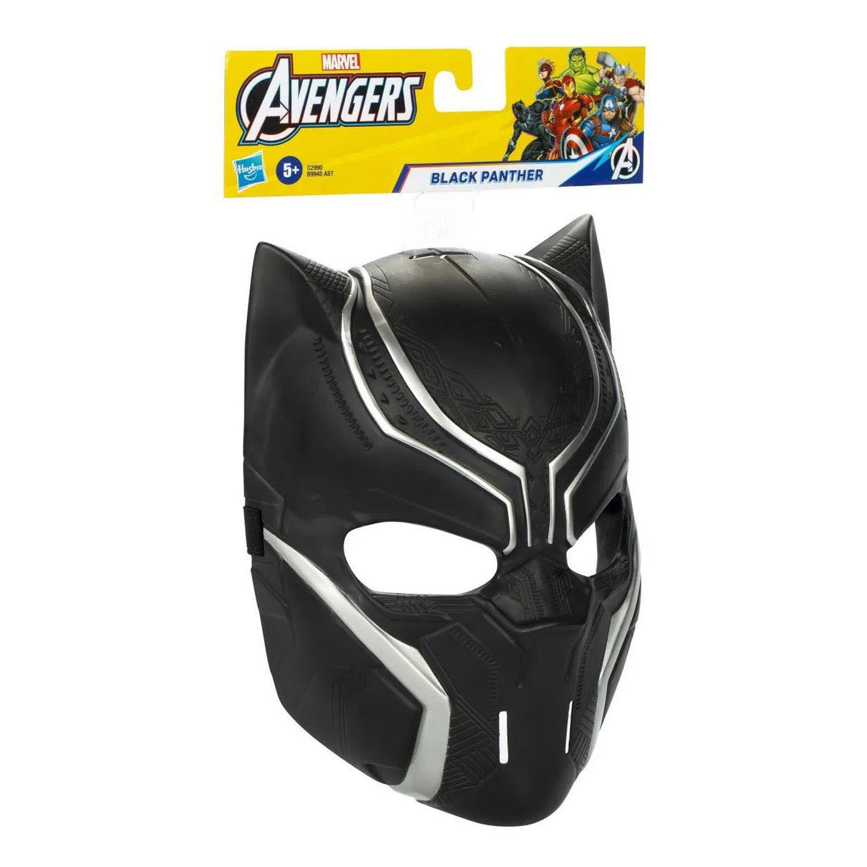 Hasbro marvel avengers sort panter maske