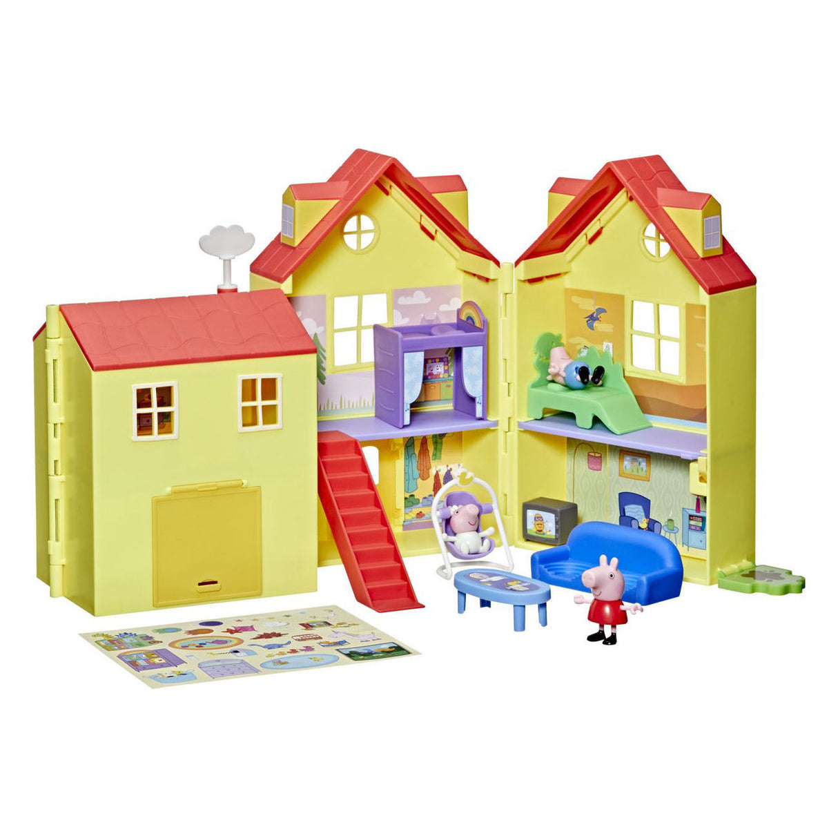 Hasbro peppa gris peppas store familiehus - 16 stk.