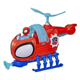 Hasbro spidey med spidey copter legetøjshelikopter
