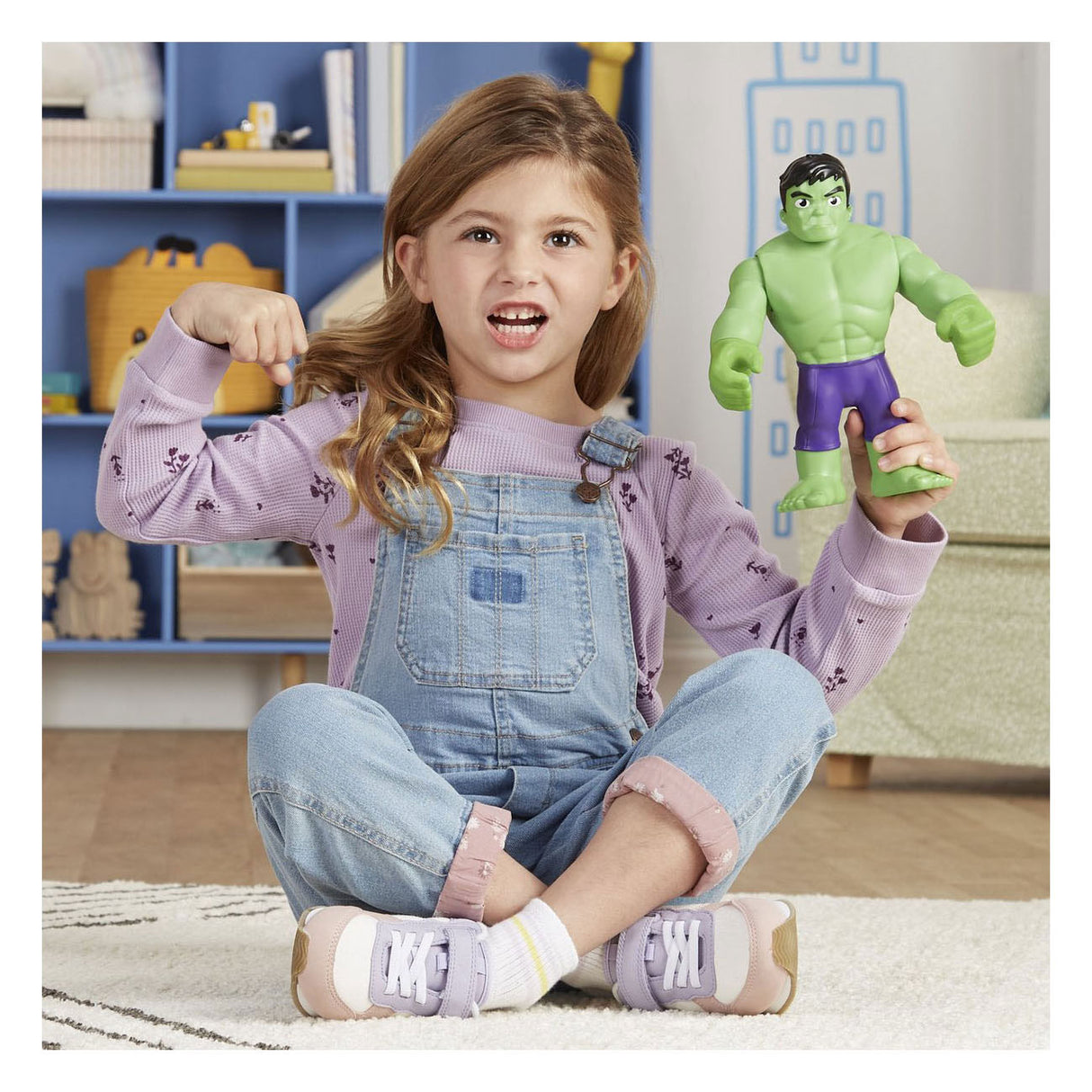 Hasbro spidey og venner i superstørrelse hulk
