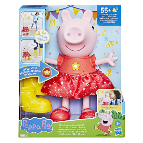 Peppa pig Peppas mudderpytter fest - interaktiv dukke