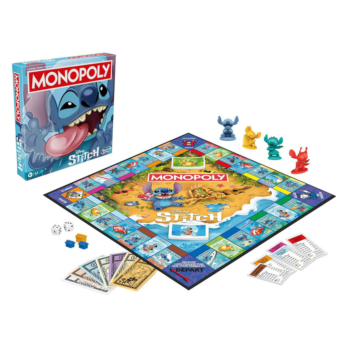 Monopol disney stitch - brætspil - fransk