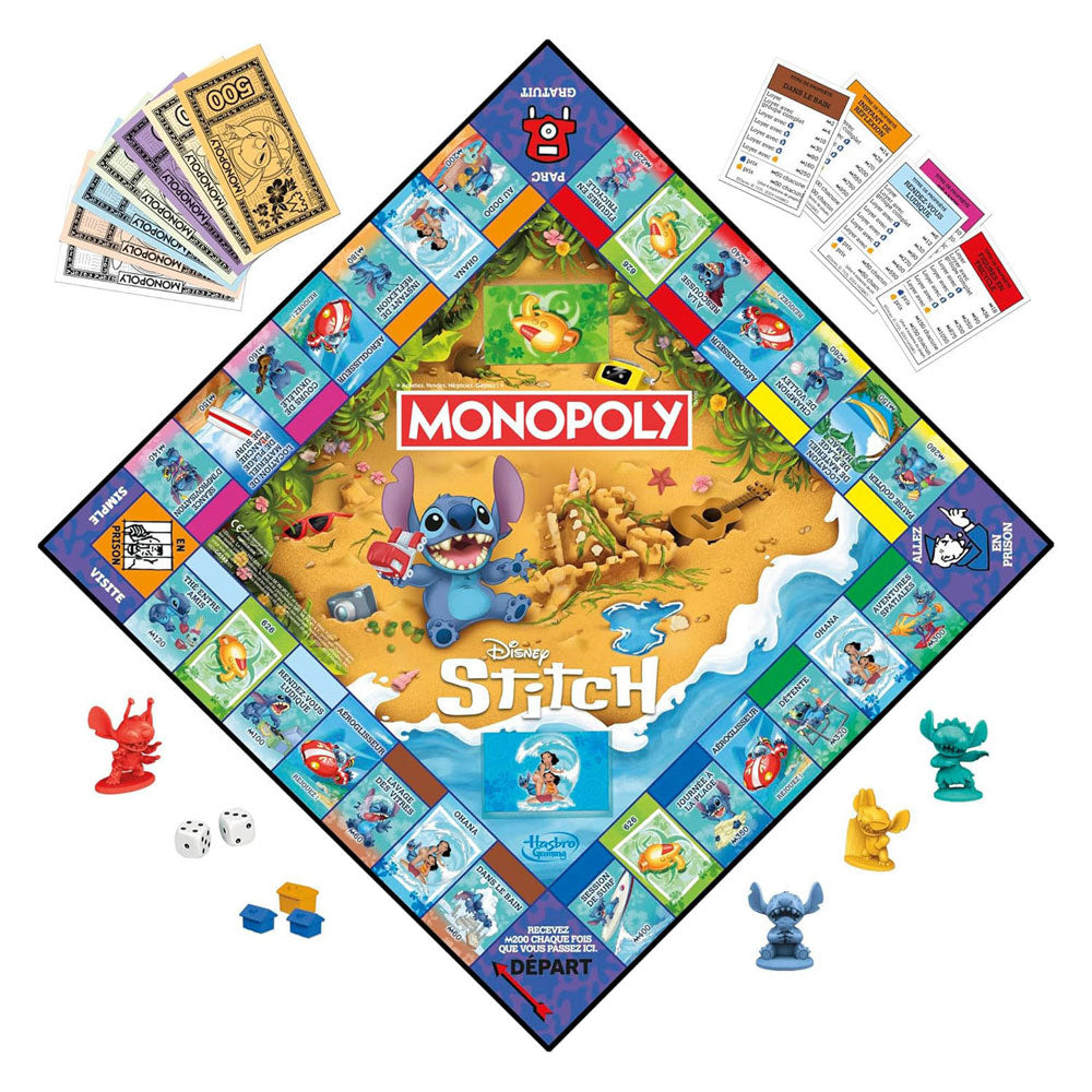 Monopol disney stitch - brætspil - fransk