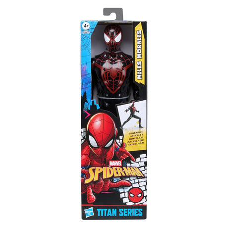 Marvel spider-man titan serie miles morales - actionfigur 30 cm