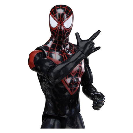 Marvel spider-man titan serie miles morales - actionfigur 30 cm