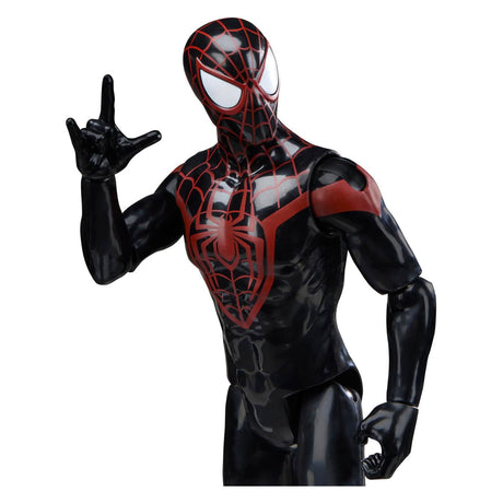Marvel spider-man titan serie miles morales - actionfigur 30 cm