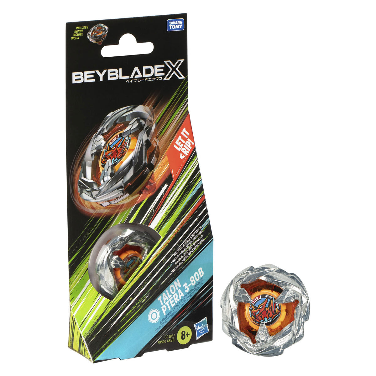 Hasbro beyblade x booster single top play top