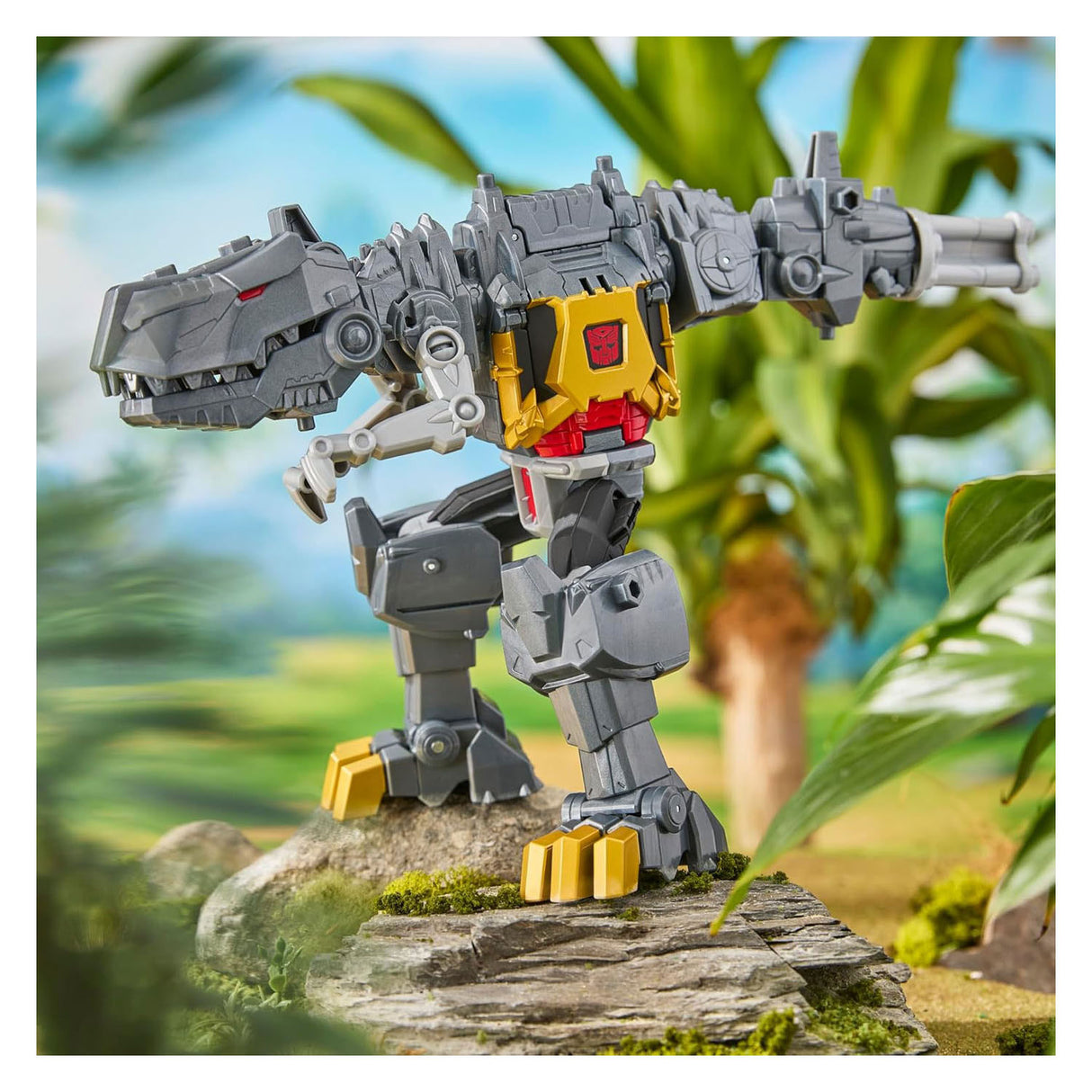 Transformers Transfomers cyberworld chomp kamp grimlock-spillende figur