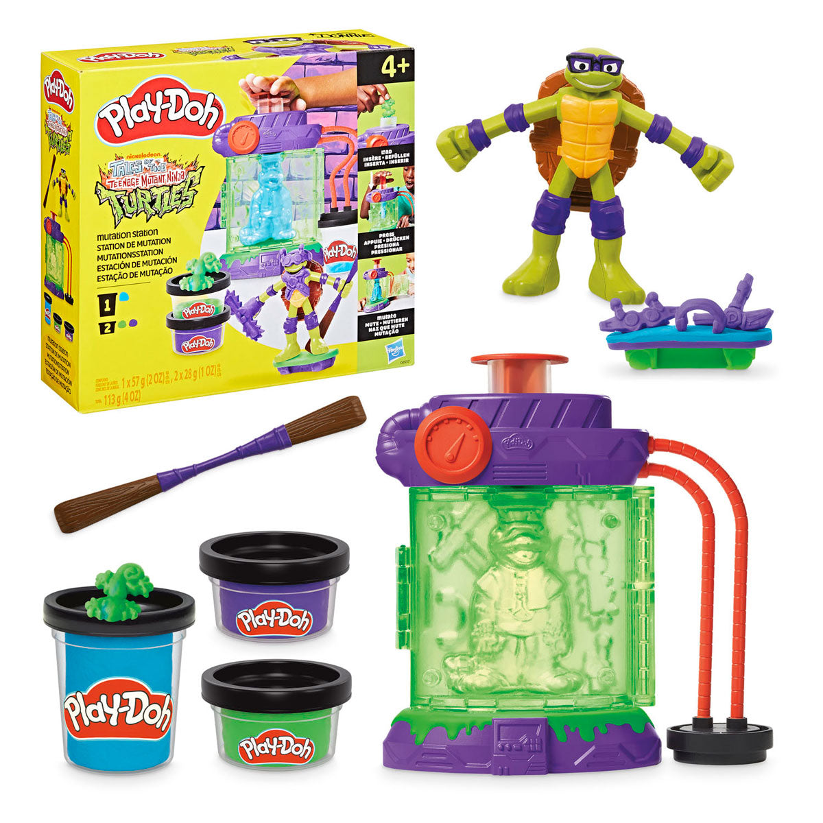 Play-doh teenage mutant ninja turtles mutationsstation