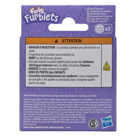 Hasbro furby furblets ber-ree interactieve knuffel