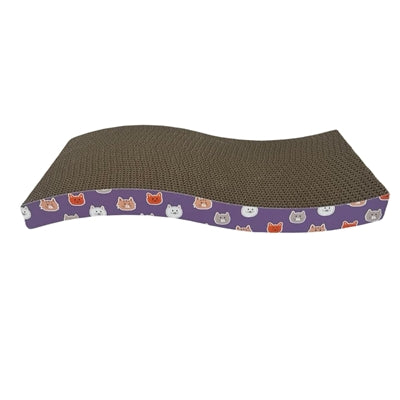 Easypets cat scratcher wave lilla