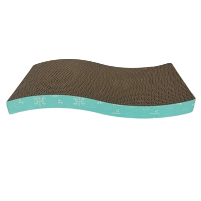 Easypets cat scratcher wave turkis