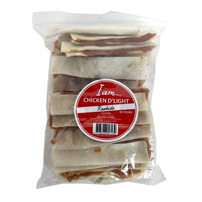 Jeg er kylling d'light råskind