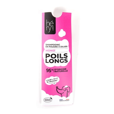 Hery shampoo pulver langhåret pels