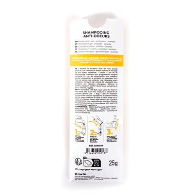Hery shampoo pulver mod lugt