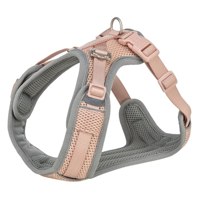 Trixie hundesele premium flexmesh bred bryst rødme pink