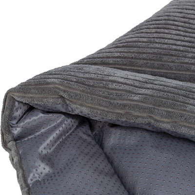 Trixie loungemåtte jonna ribbet stof mørkegrå