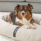 Trixie hundeseng citystyle vital oval creme