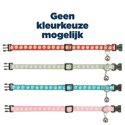 Trixie kattehalsbånd fluorescerende assorteret