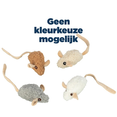 Trixie mus med katteurt plys assorteret