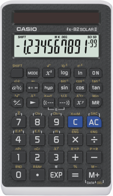 Casio videnskabelig lommeregner fx-82 solsort