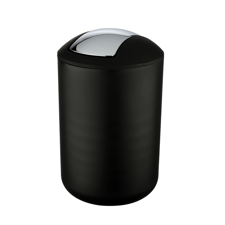 Wenko 1064956 - affaldsspand Brasilien l 6,5 liter sort | 2 stk