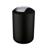 Wenko 1064956 - affaldsspand Brasilien l 6,5 liter sort | 2 stk