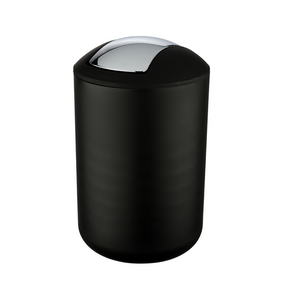 Wenko 1064956 - affaldsspand Brasilien l 6,5 liter sort | 2 stk