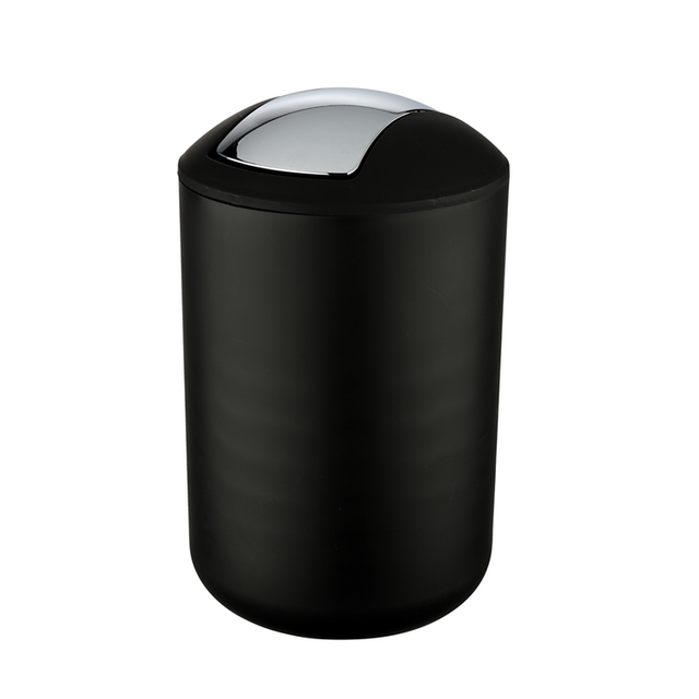 Wenko 1064956 - affaldsspand Brasilien l 6,5 liter sort | 2 stk