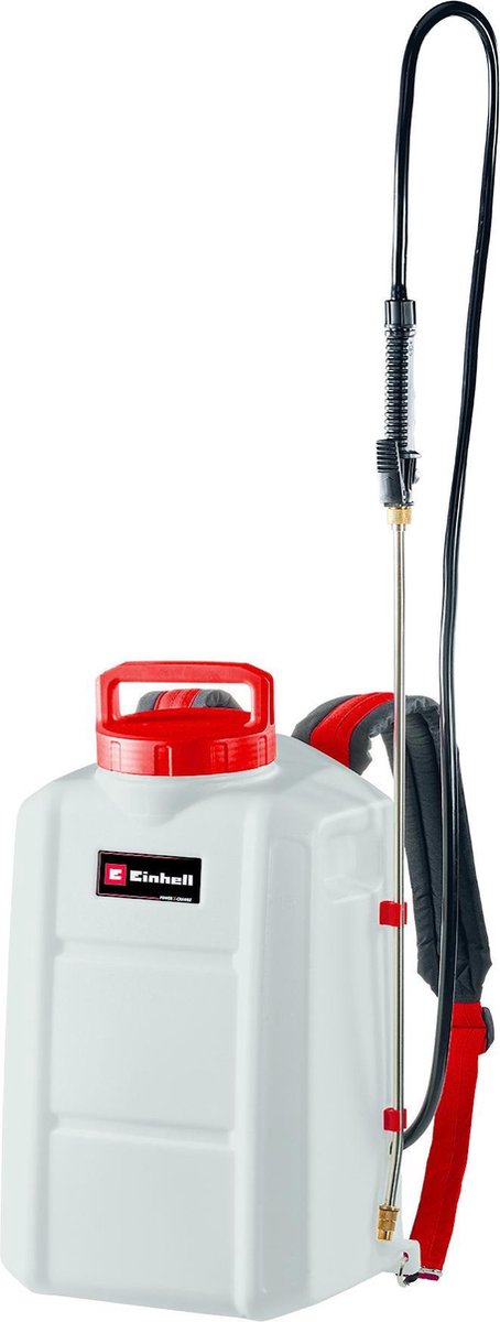Einhell batteritryksprøjte ge-ws 18 150 li solo - power x-change - 18 v li-ion - tankkapacitet: 15 l - maks. tryk: 4,5 bar - sprøjtelanse i rustfrit stål - ekskl. batteri og oplader