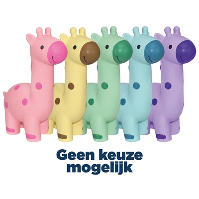 Multipet giraf latex assorteret