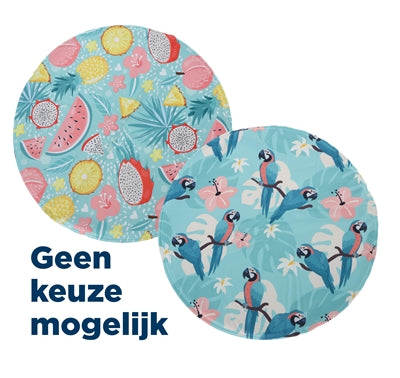 Kølemåtte rund assorteret