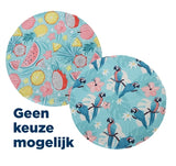 Kølemåtte rund assorteret