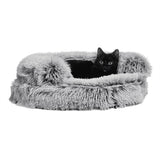 Croci sofa kattekurv bicolor sort