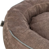 Trixie vital hundeseng lennox rund brun