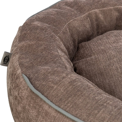 Trixie vital hundeseng lennox rund brun