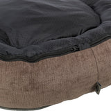 Trixie vital hundeseng lennox rund brun