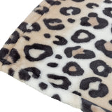 Trixie hundetæppe leo blød plys creme leopardprint
