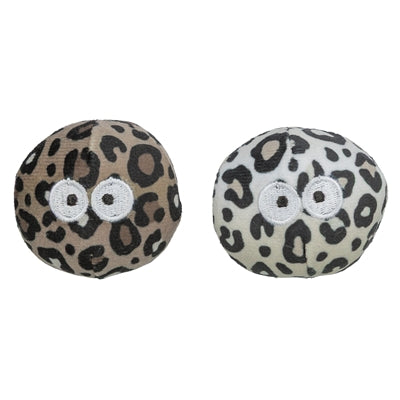Trixie kugle med øjne leopardprint med katteurt assorteret katteurt