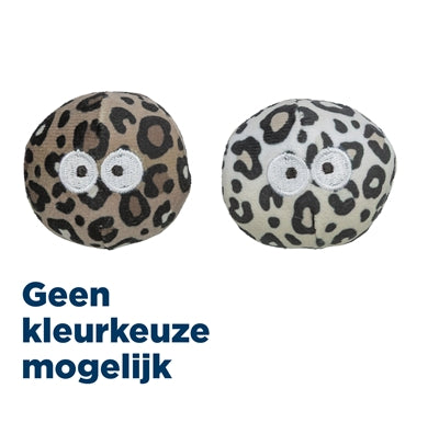 Trixie kugle med øjne leopardprint med katteurt assorteret katteurt