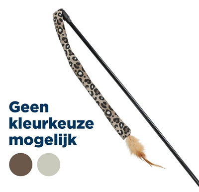Trixie kattestang hale leopardprint plys med katteurt katteurt